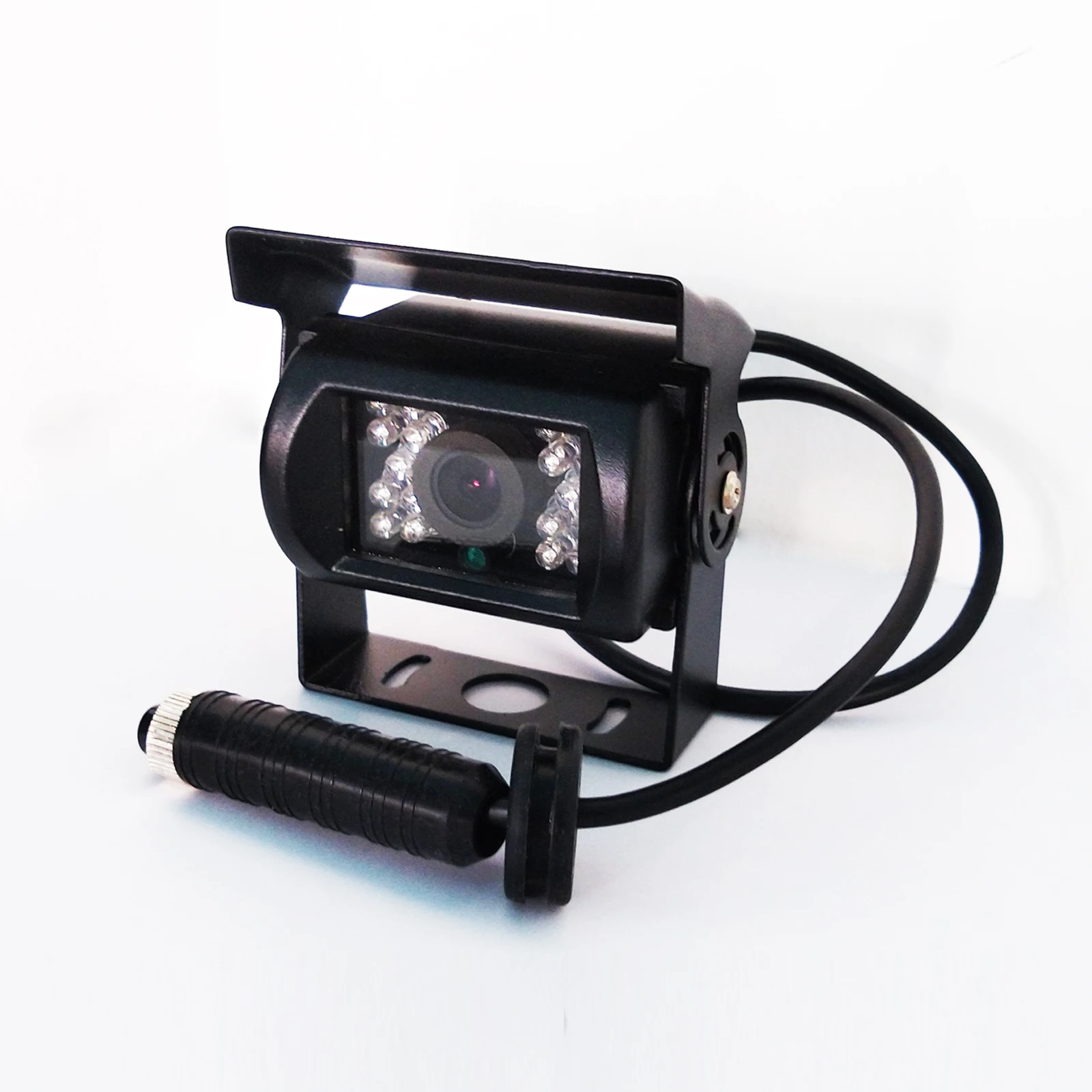 iPoster 4PIN Rear View Reversing Camera Heavy Duty Metal Case 18 IR LED Night Vision IP68 Waterproof 120 Degree 12-24v For Truck