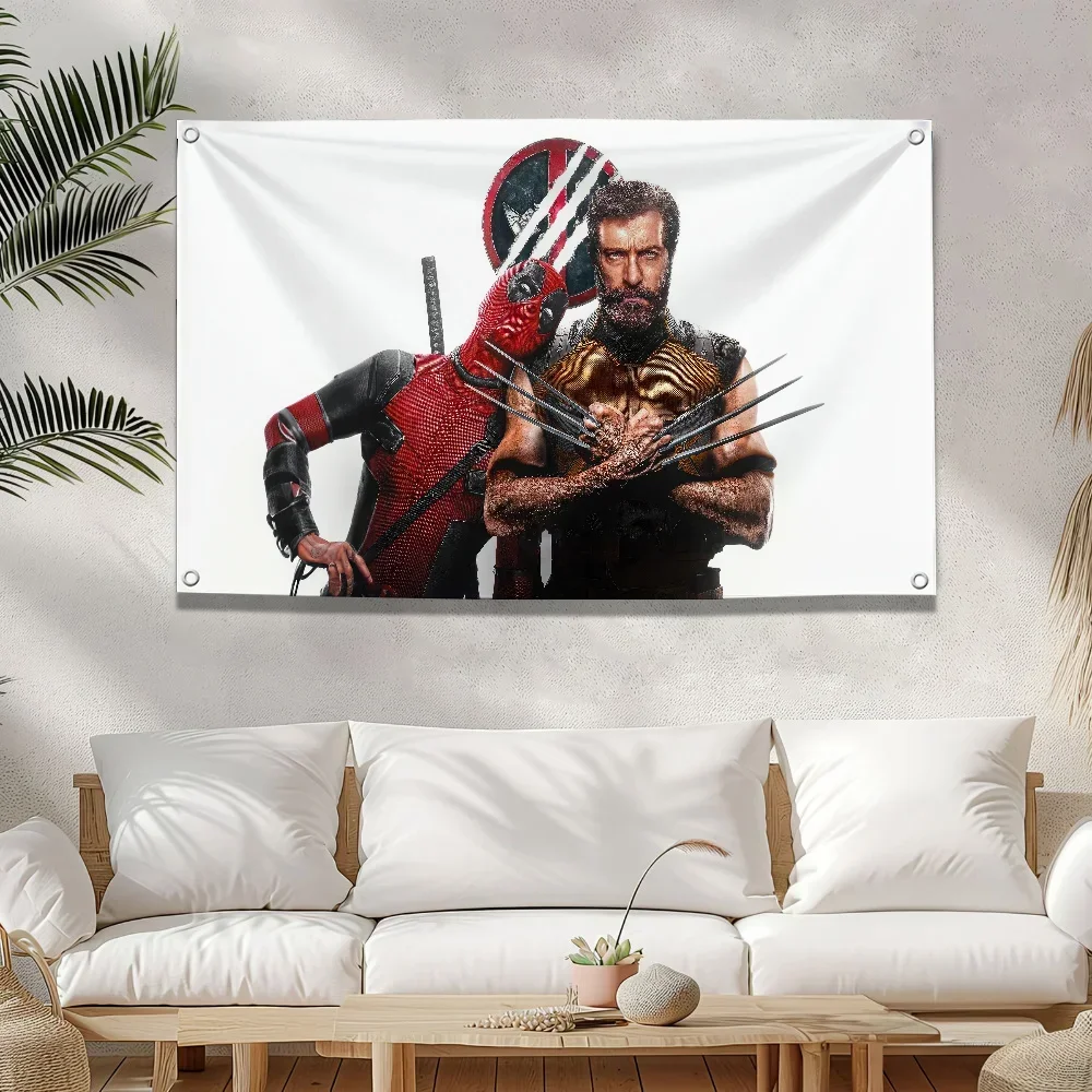 Idol Flag to Hang Wolverine and Deadpool Christmas Door Lining Amazigh Country Flags of the World for You Barber Shop Gundam Blm