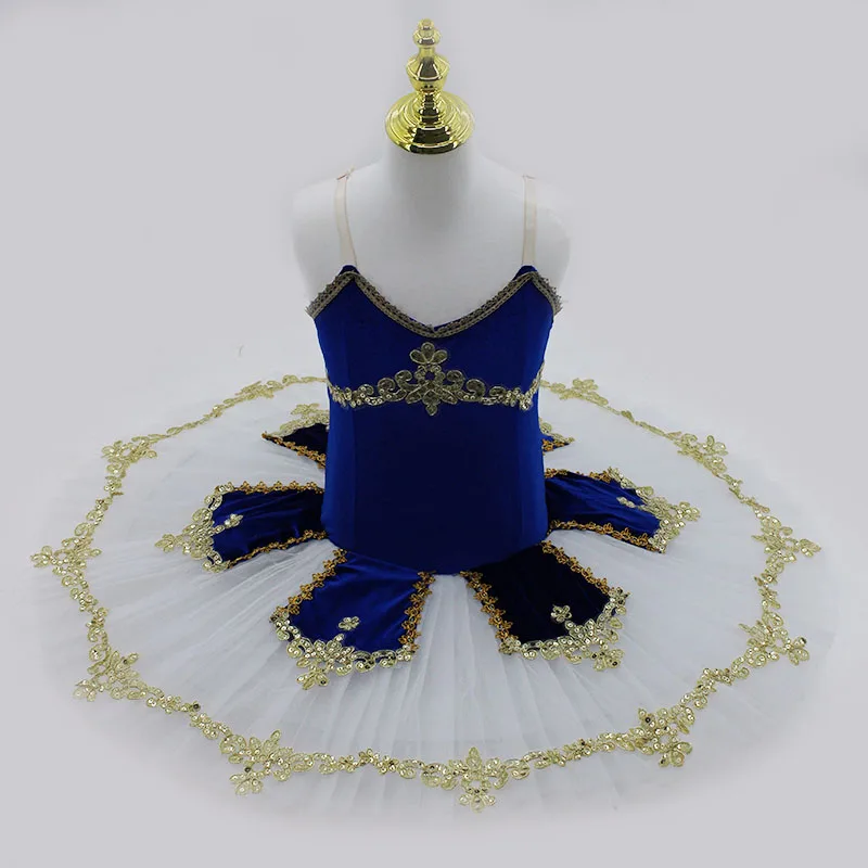 2024 Ballet Tutu Professional Ballet Dress For Girls Adult Red Blue Performance Clothes Ballerina Balet Dress Girl Women