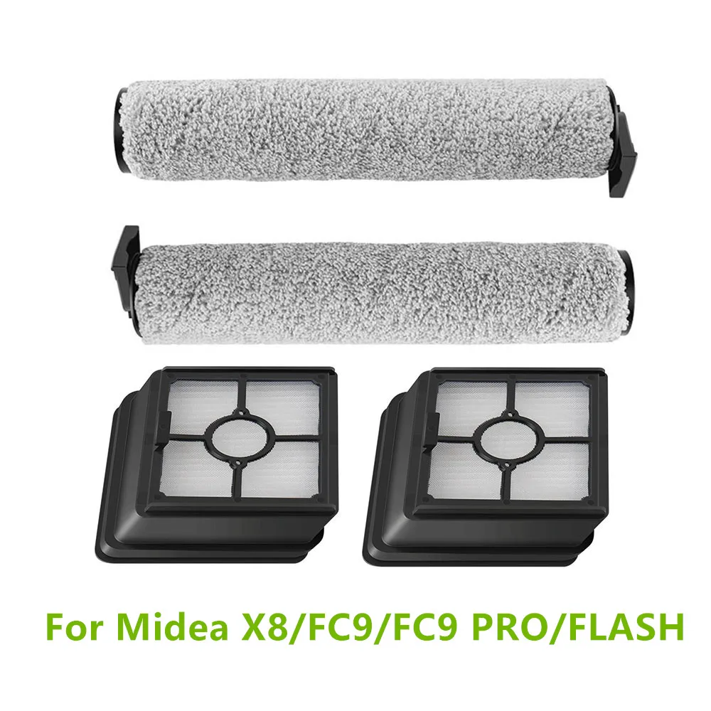 

Roller Brushes HEPA Filters For Midea X8/FC9/FC9 PRO/FLASH Washing Machine Hepa Filter Main Brush