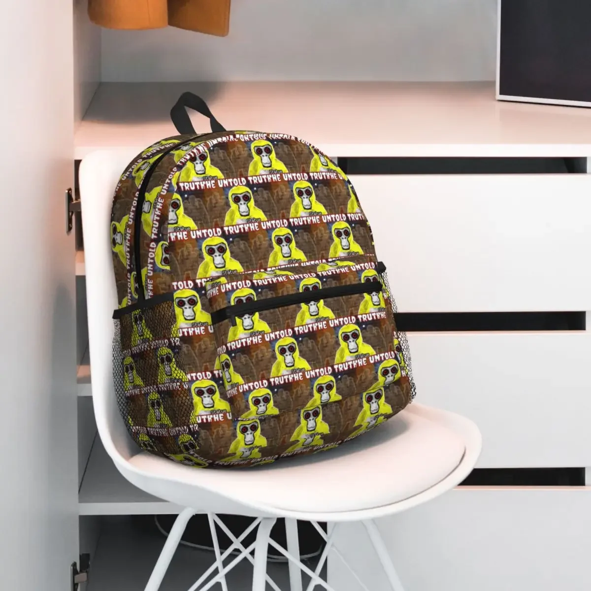 

Novelty Cool Gorilla Tag Student Backpack School Bag Hiking Travel Daypack for Men Women Fashion Bookbag Shoulder Bags