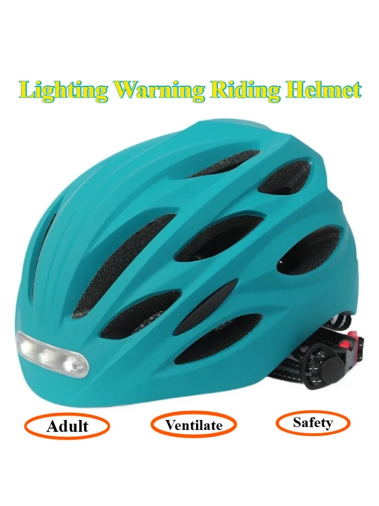 AliExpress Breathable LED Warning Multifunctional Helmet,portable Safety Helmet for Outdoor Sports,roller Skating,cycling,motorcycle Riding