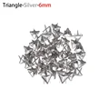 Silver-Triangle 6mm