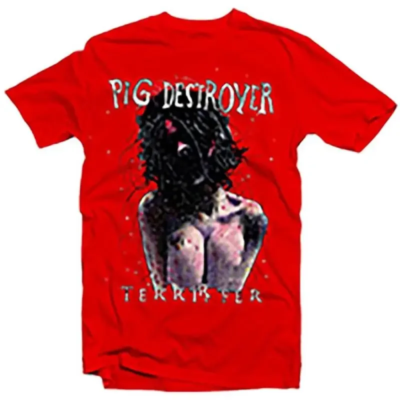 Pig Destroyer Album Men T Shirt Red All Sizes Xa598