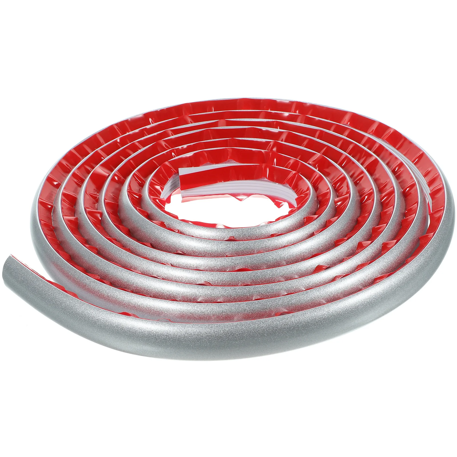 Pita Perekat Trim Caulk Fleksibel untuk Sudut Dinding, Desain Perekat Mandiri, Mudah Dipotong, Penggunaan Serbaguna