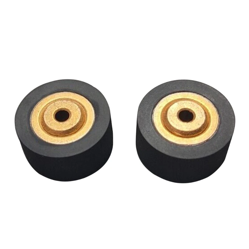 

2Pcs 12x12x6mm Metal Pinch Roller For REVEX Cassette B215 B710 STUDER A721 A710