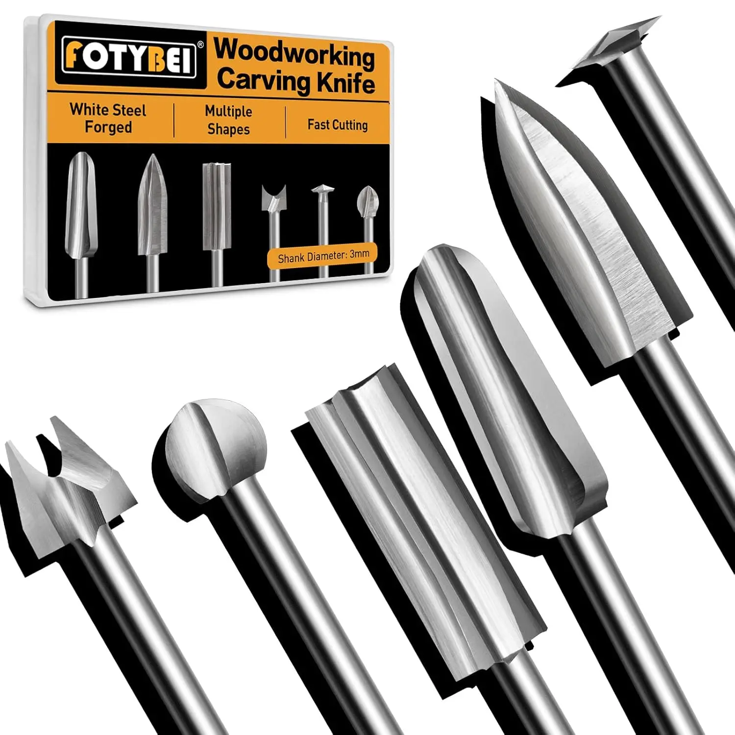 

Набор сверл для резьбы по дереву, насадки для роторного инструмента для гравировки, резьбы, сверления, шлифовки и микроскульптуры