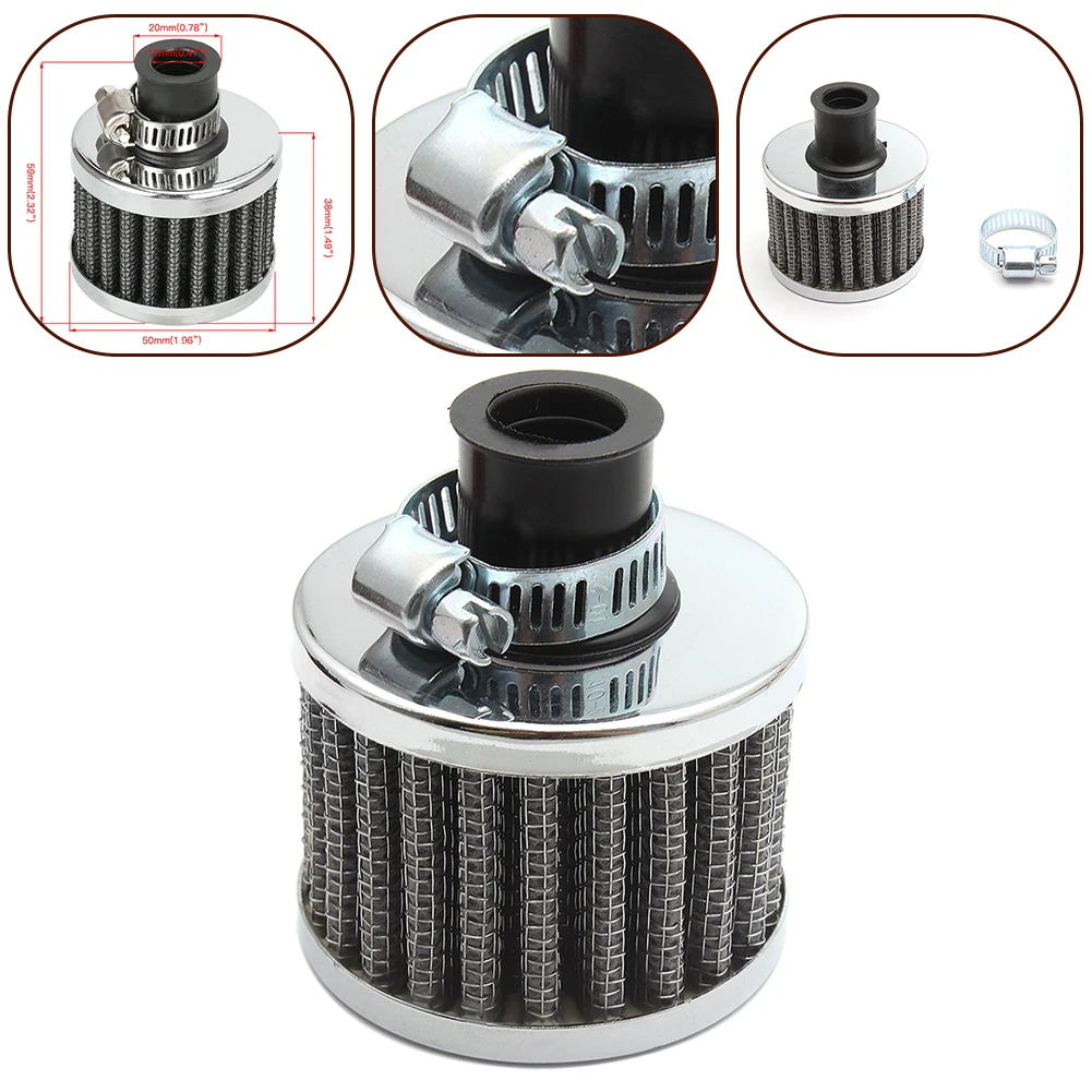 

1pc Cold Air Intake Filter Turbo Vent Crankcase Car Breather Valve Cover 12mm 2024 Hot Sale Brand New And High Quality Discount