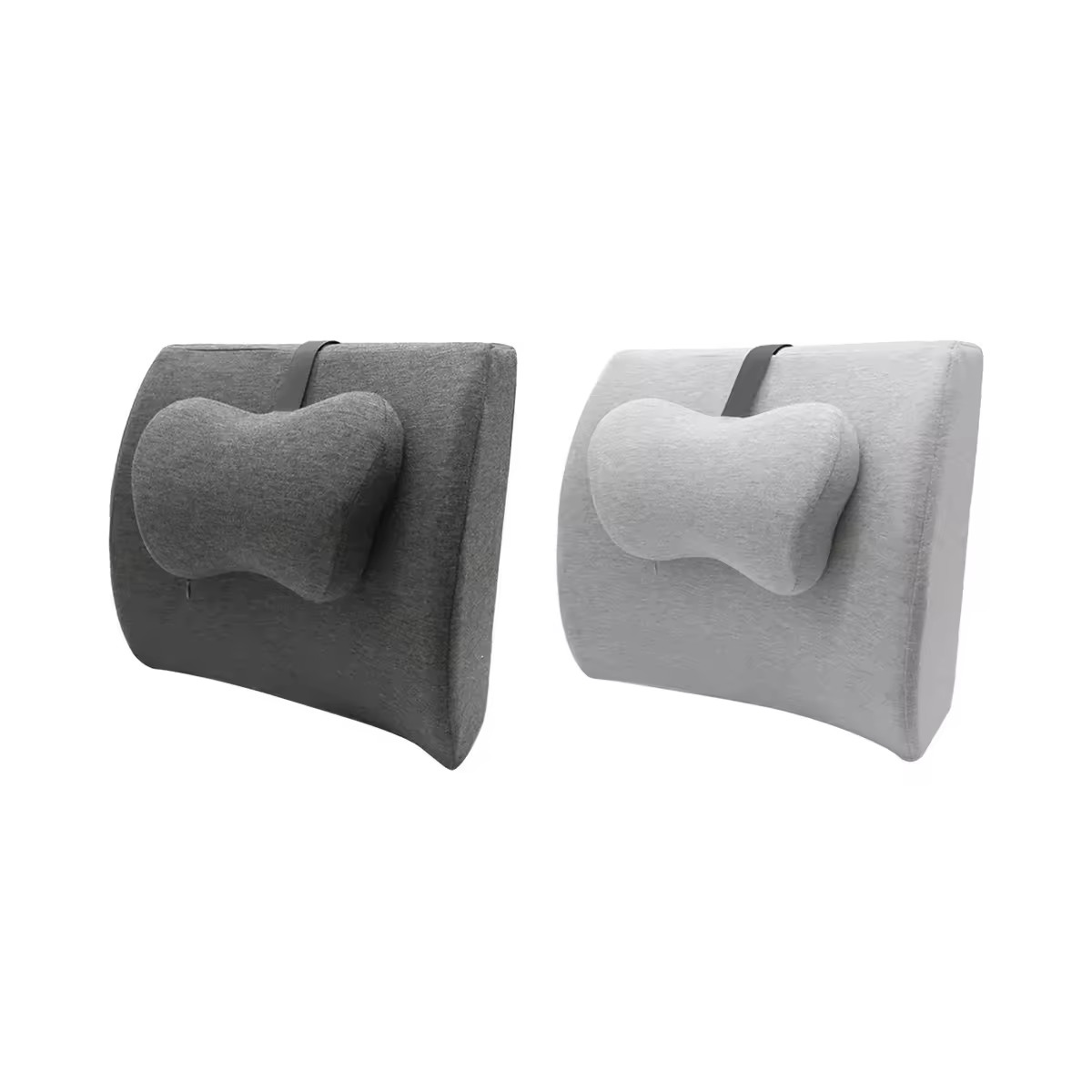Cojín trasero para la cintura, silla de juegos con correas ajustables, ergonómica, transpirable, espalda baja para sofá, dormitorio, oficina, ordenador, reclinable