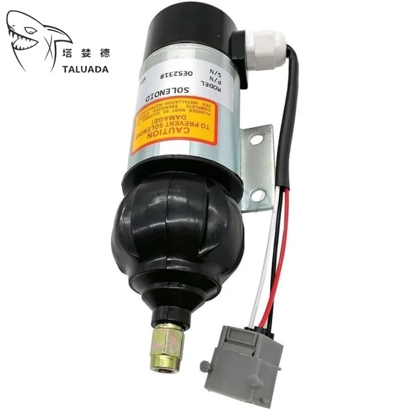 OE52318 873754 872825 For 2006 Fuel Shutdown Solenoid Valve 3008 3012 Fuel Shutdown Solenoid Valve