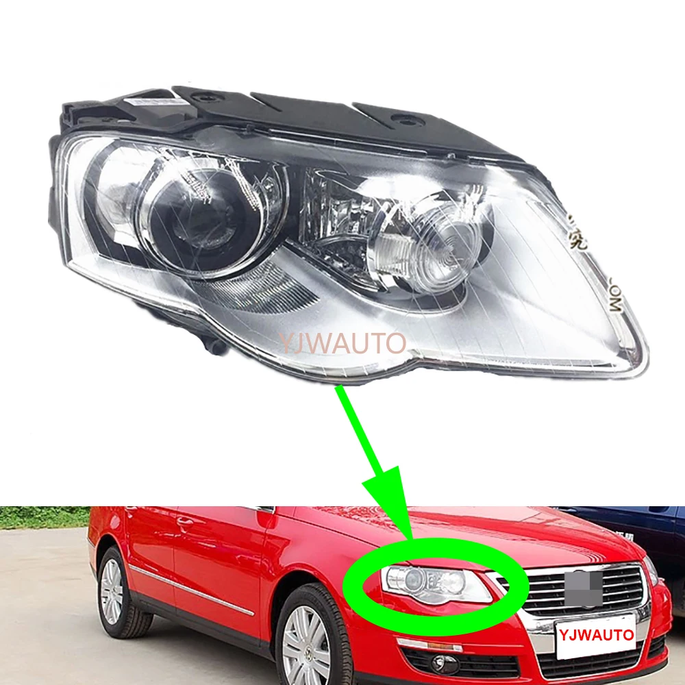 

For VW Magotan Passat B6 2006-2010 Headlights Car Headlamp Assembly Daytime Running Light Auto Whole Car Light Assembly