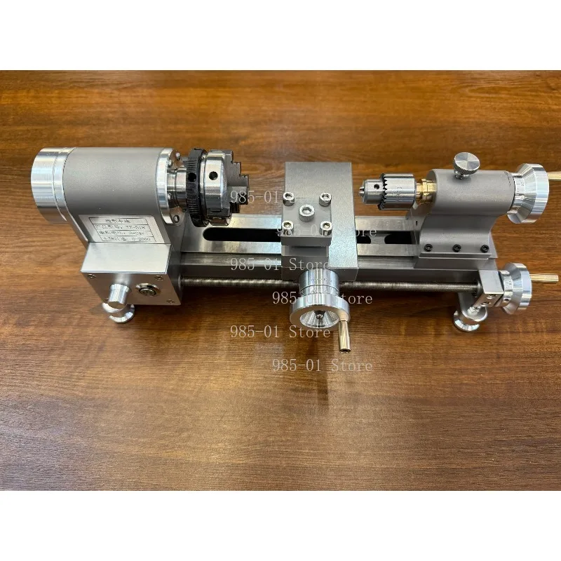 330x150x120mm Mini Micro Lathe, 50mm Chuck Diameter with 9mm Through Hole