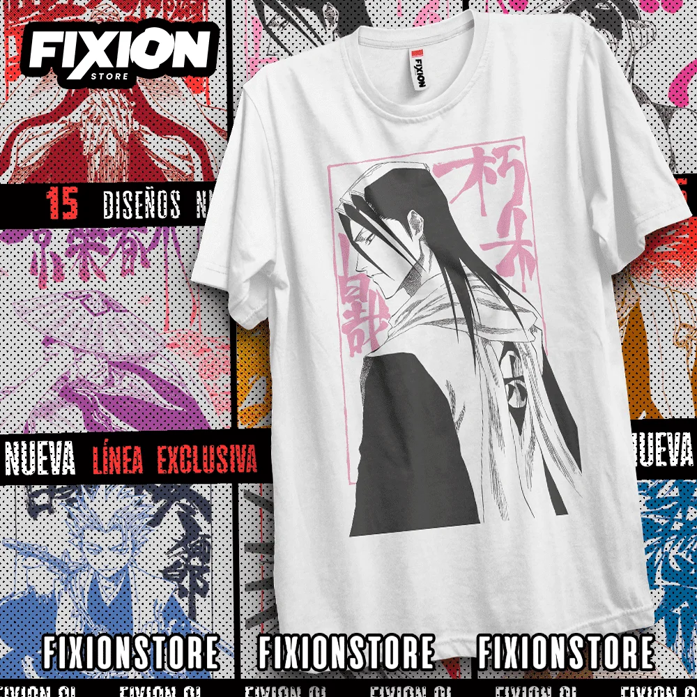 Bleach Colección Capitanes – Escuadron 6Anime T Shirt Manga Gift For Anime Lover All Size Cotton