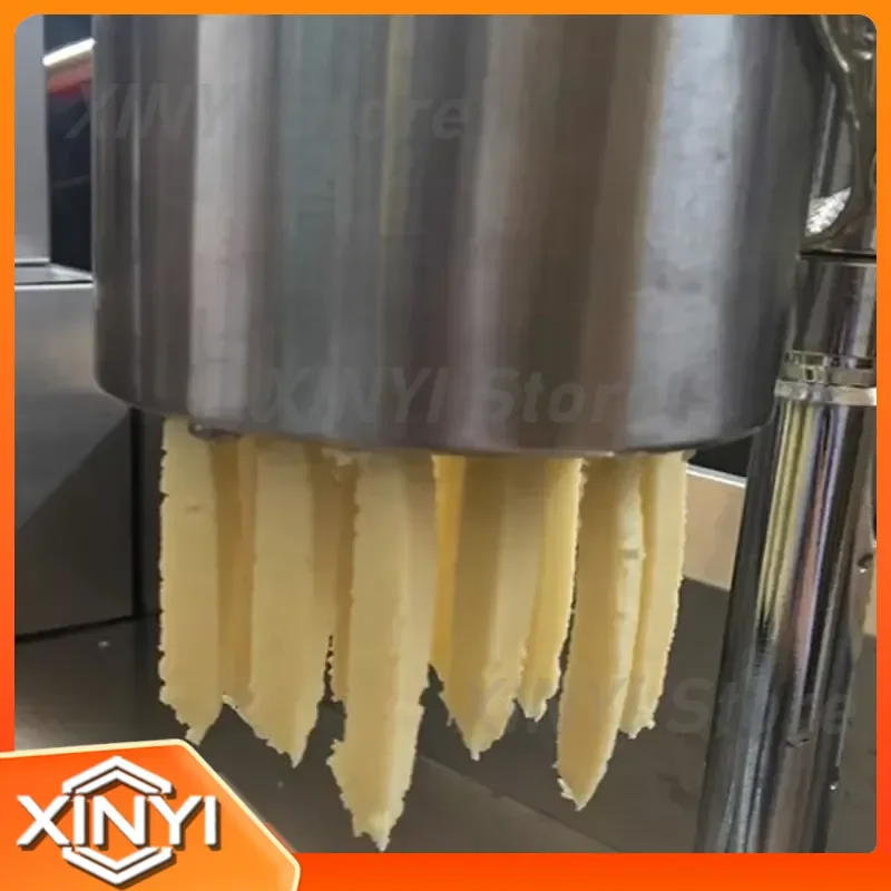 for Super Long French Fries Maker Machine Stainless Steel Longest Footlong Mashed Potatoes Fried Chips Extruder Ricer Device