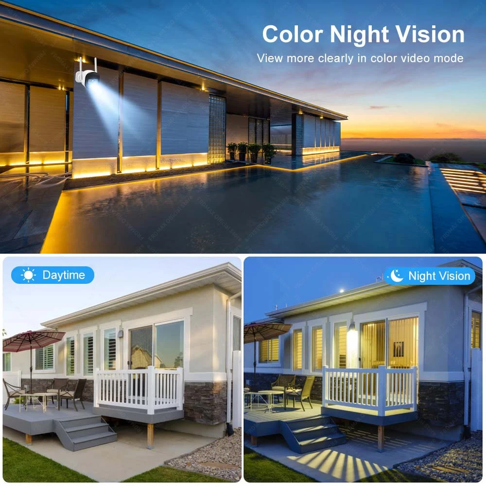 Tuya 5G Wi-Fi IP-камера уличная пуля 6MP Беспроводная домашняя камера безопасности с автоматическим обнаружением слежения ночного видения видеонаблюдение