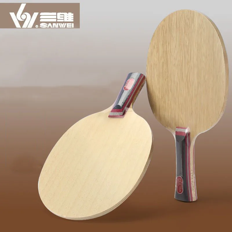 SANWEI FEXTRA 7 Table Tennis Blade 7 Ply Wood Racket Loop Offensive Spin Speed Ping Pong Bat Paddle