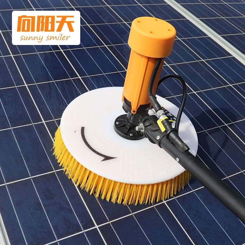 Solar Robot Cleaning Brush Solar Cleaner Module Cleaning Brush Solar Panel Washing Machine