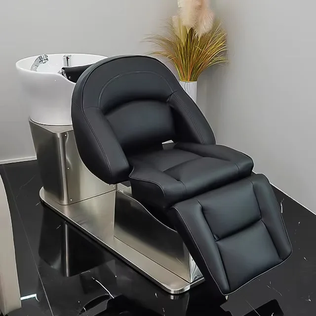 

Электрическое кресло-мойка для головы с функцией наклона и вращения, специально разработанное для салонов красоты, предназначенное для стрижки и ухода за волосами.