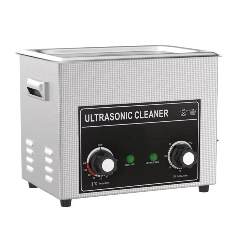 10 L 2.64 Gal desktop Stainless Steel Ultrasonic Cleaner  Ultrasonic Power 240 W &  360 W  Mechanical Control Temperature Time