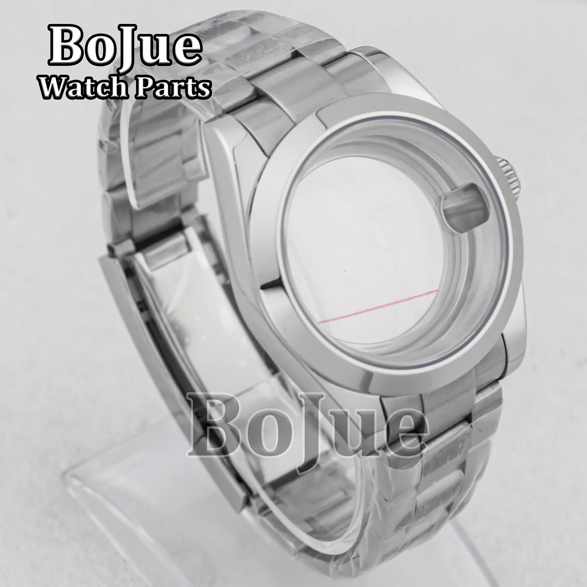 

36mm 39mm Watch Case Oyster Strap Sapphire Glass 10ATM Waterproof For Datejust Seiko Nh34 Nh35 Nh36 Movement 28.5mm Dial Parts