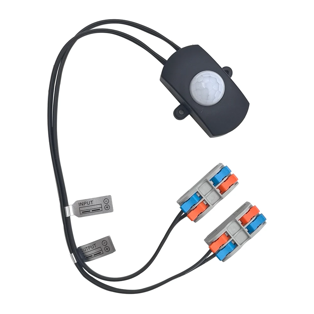 PIR-Infrarot-Bewegungsmelder, automatischer Schalter, LED-Streifen, 5 A, DC 5–24 V