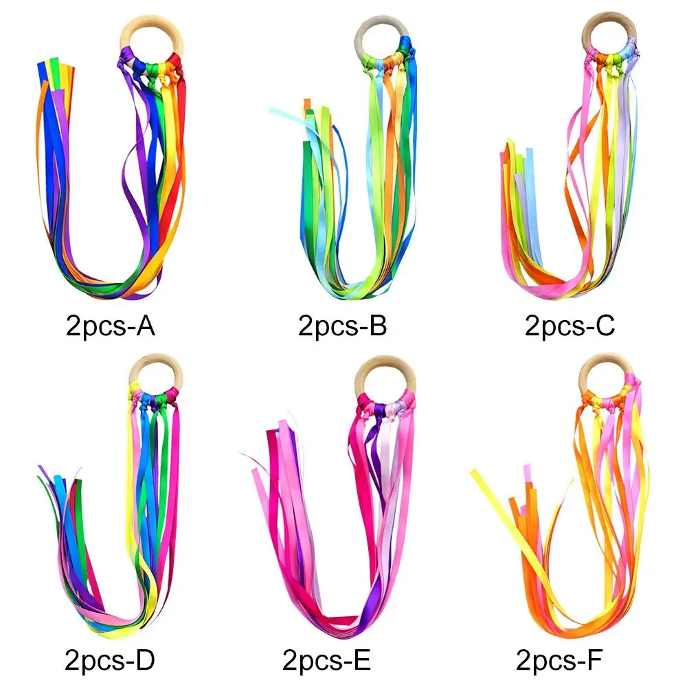 Sensorisches Werkzeug Neugeborenen Geschenk Montessori Stil Regenbogen Sensorisches Spielzeug Baby Holzspielzeug Farberkennung Sensorisches Spielzeug Baby Band Ring