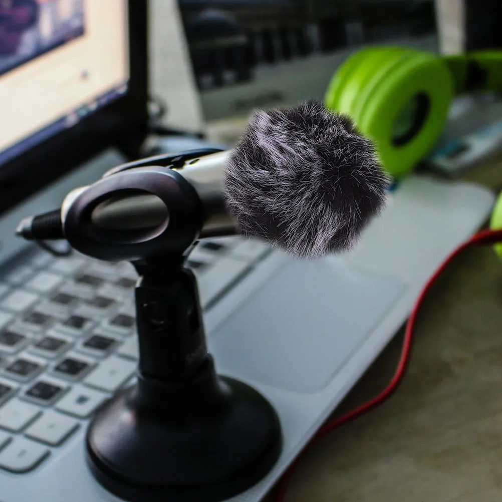 

Комплект из 4 ветрозащитных чехлов для микрофона, защита от брызг, ветрозащитный чехол-накладка для микрофона, аксессуар для записи и караоке