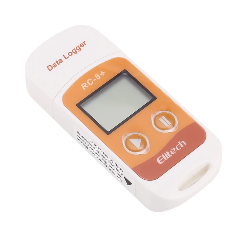 

AA58 Elitech RC-5+ PDF USB Temperature Data Logger Reusable Recorder 32000 Points for Refrigeration, Cold Chain Transport