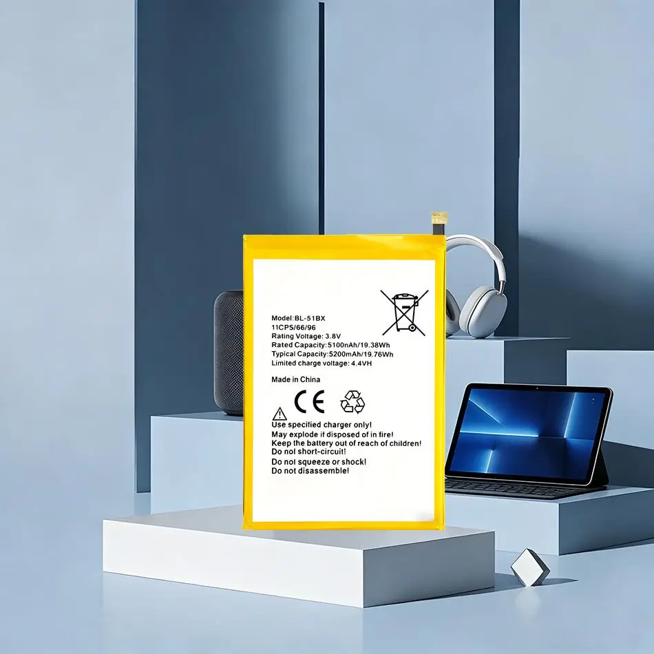 

Аккумулятор для мобильного телефона 5200 мАч для Infinix X692 Note 8 X683 Hot 10 X682B 8I, высокая совместимость, большая емкость, модель BL-51BX