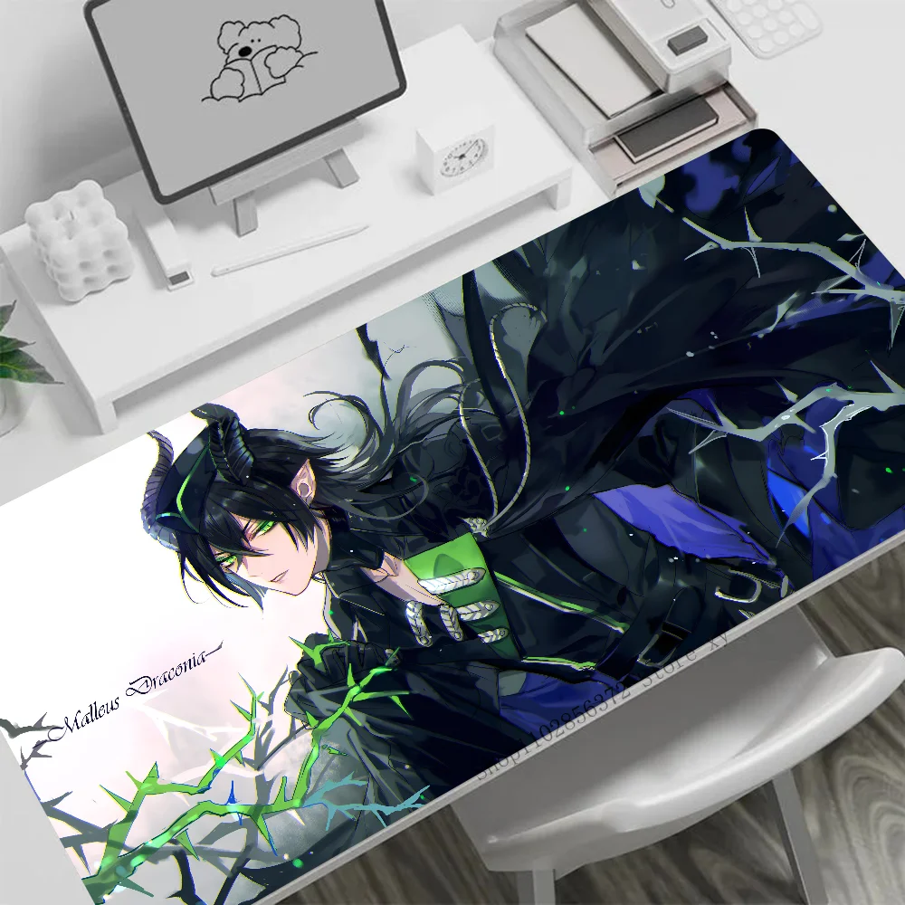 Anime T-Twisted Wonderland Mousepad Large Gaming Mouse Pad LockEdge Thickened Computer Keyboard Table Desk Mat