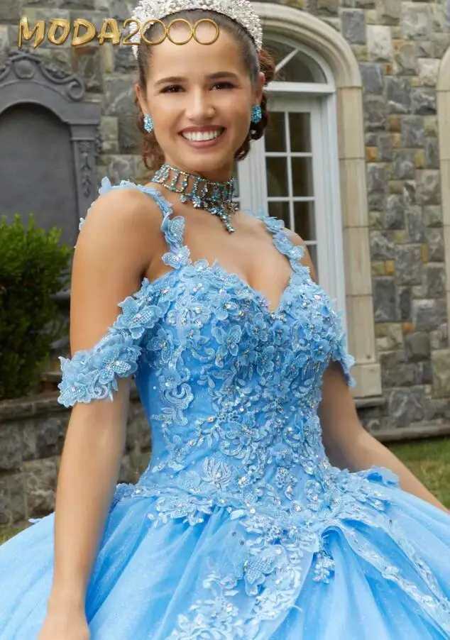 Vestidos de quinceañera con hombros descubiertos, corsé de princesa con apliques de mariposa, cola de la capilla, lila, lavanda, 15 años