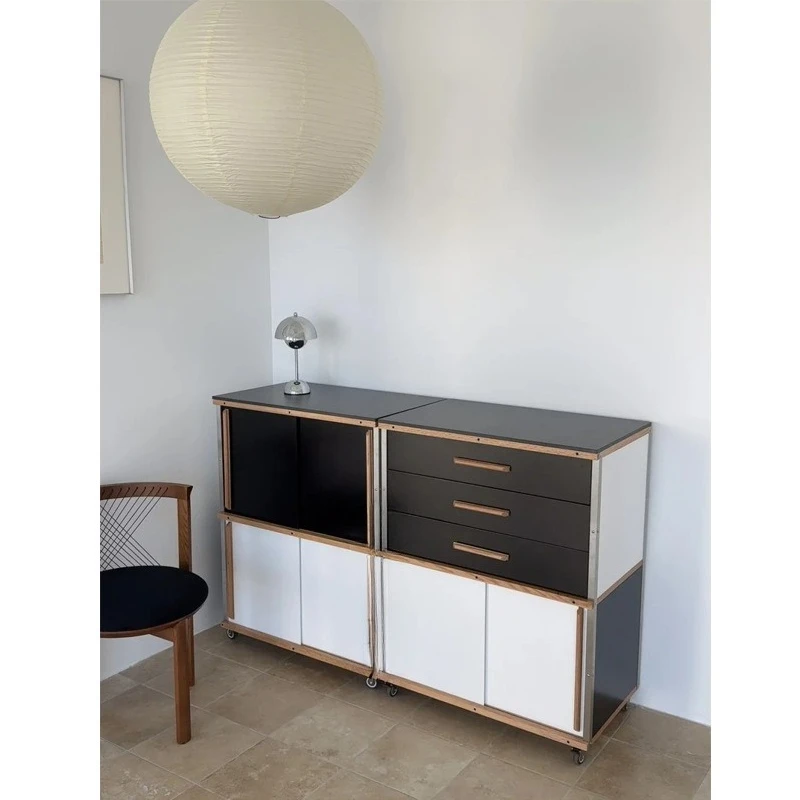 Design dining side cabinets, living room wall lockers, storage cabinets, household small apartment  cabinets
