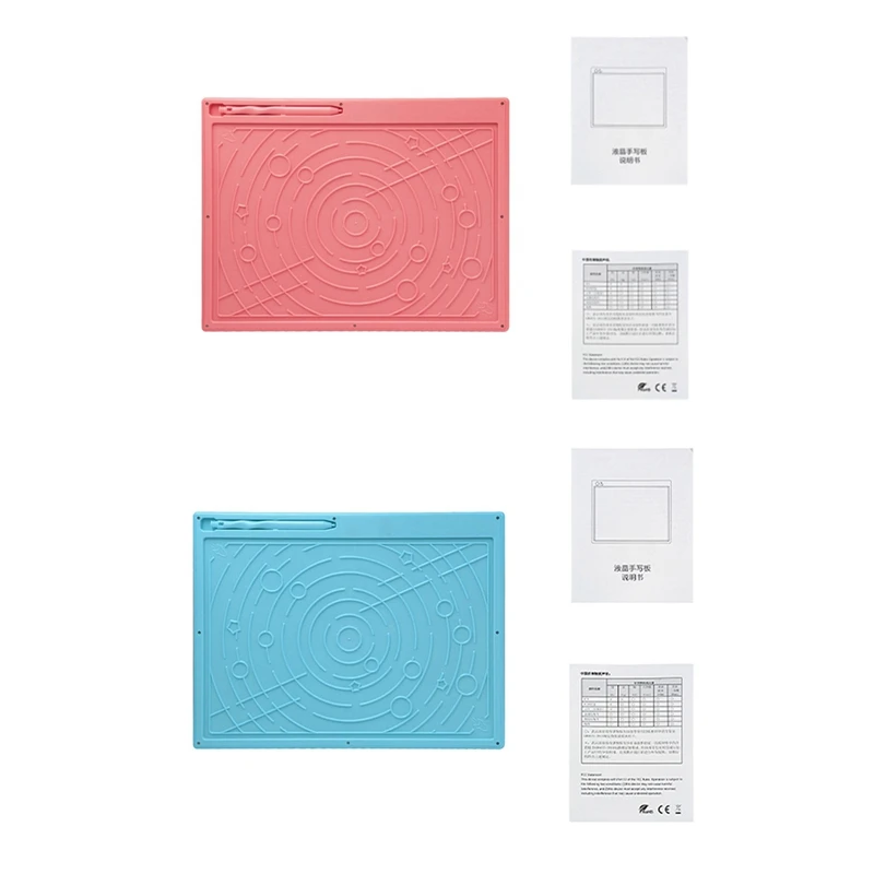 Школьный сезон, ЖК-планшет для письма, 16-дюймовая доска для рисования, цветная перезаряжаемая ЖК-электронная планшет для рукописного ввода, простой в использовании, синий