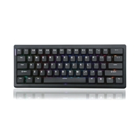 GMK61 Mechanical Keyboard 60% Layout Gasket Structure VIA/QMK Programmable Hot-Swap Three Mode Wireless RGB Keyboard