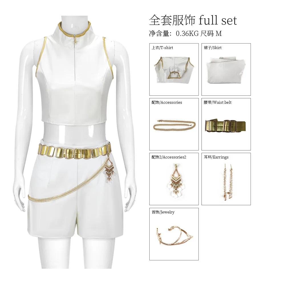 Kpop شيطان زوي رومي الصيادين ميرا الثقيلة Y2K سايبر ميتافيرس زي القوطية مستقبلية مرحلة الأداء الزي تأثيري