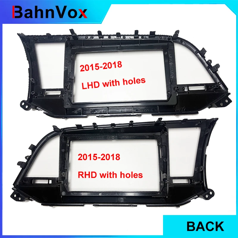 9 inch Android Car Radio frame for Hyundai ELANTRA LHD RHD 2015-2018 2din Stereo GPS Fascia bezel Panel Adapter wire harness