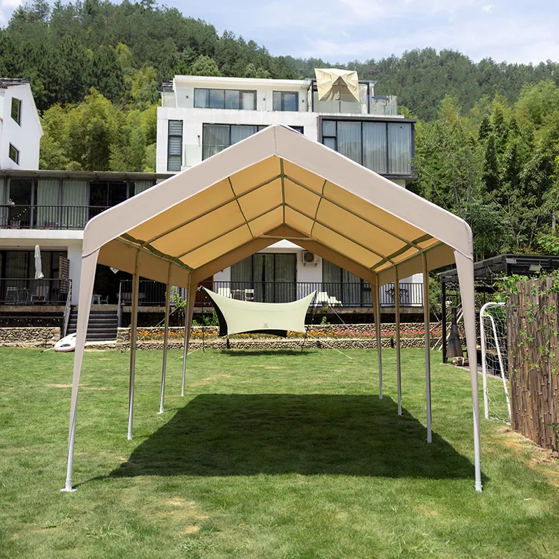 ent outdoor parking shed family car awning awning mobile garage double parking garage car side tent awning