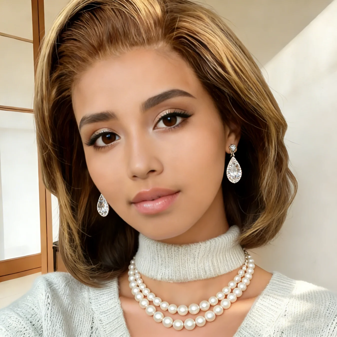P4/27 Ombre Color Short Highlight Straight Bob Wig Human Hair 13x4 Transparent Lace Front Wigs Pre Plucked