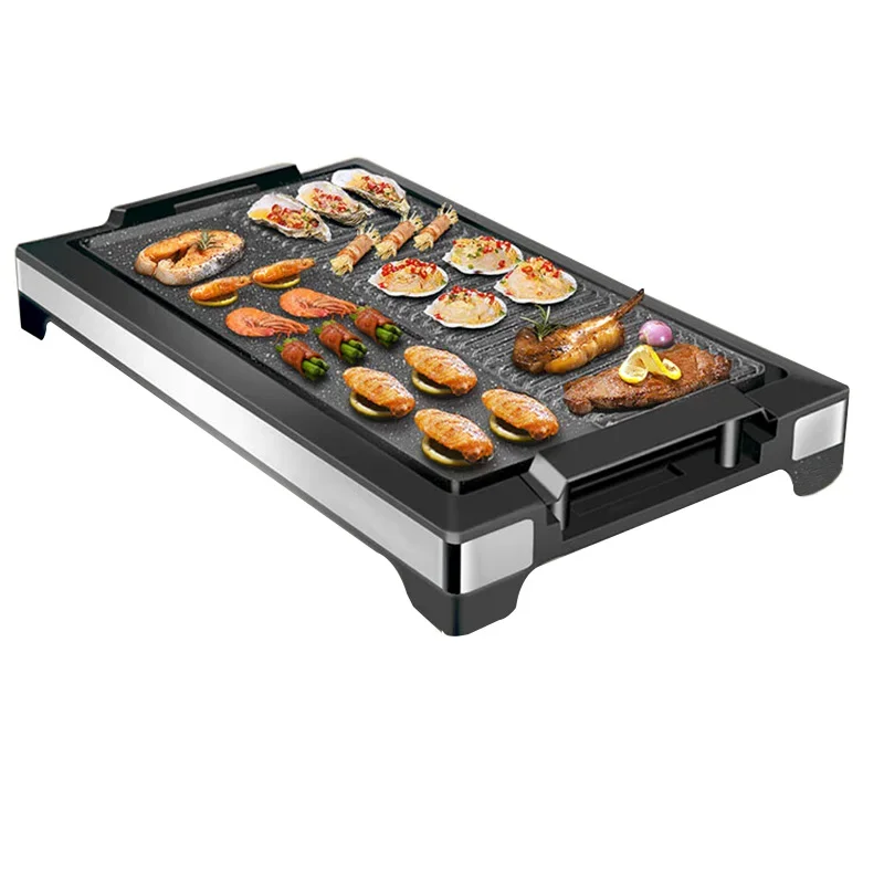 household non-stick multi-function barbecue whole body can be removed and washed