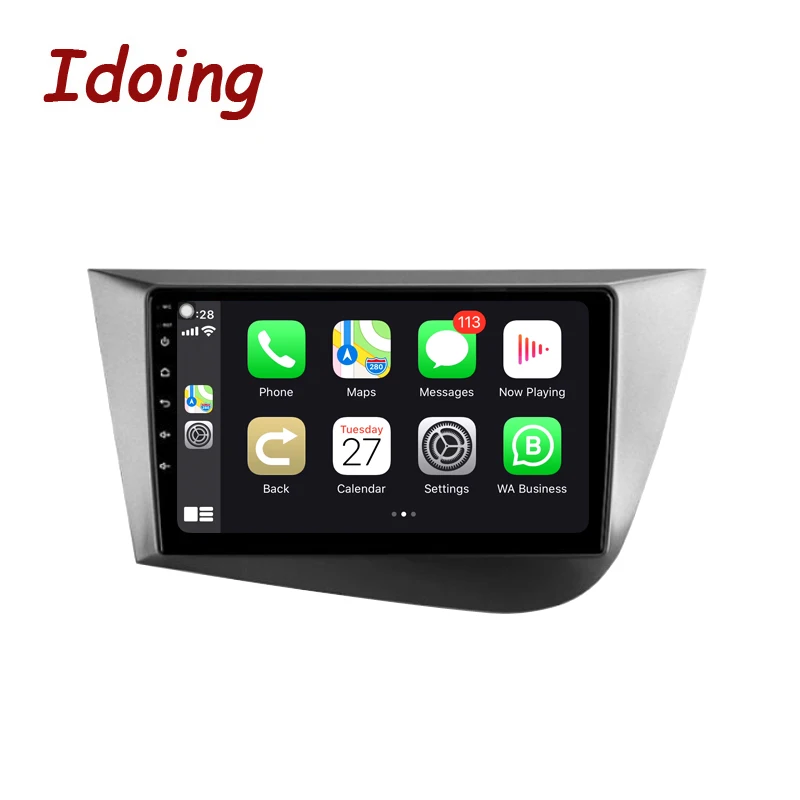 Idoing Android Car Stereo Radio Head Unit Player For Seat Leon2 MK2 Altea XL 2004-2015 Navigation GPS Carplay Plug And Play