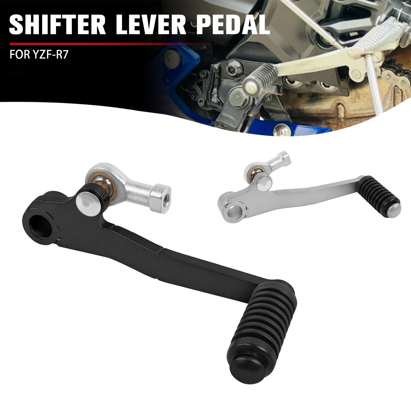 

For Yamaha YZFR7 YZF R7 YZF-R7 2022 2023 2024 Motorcycle Gear Shift Lever Shifter Foot Pedal Lever