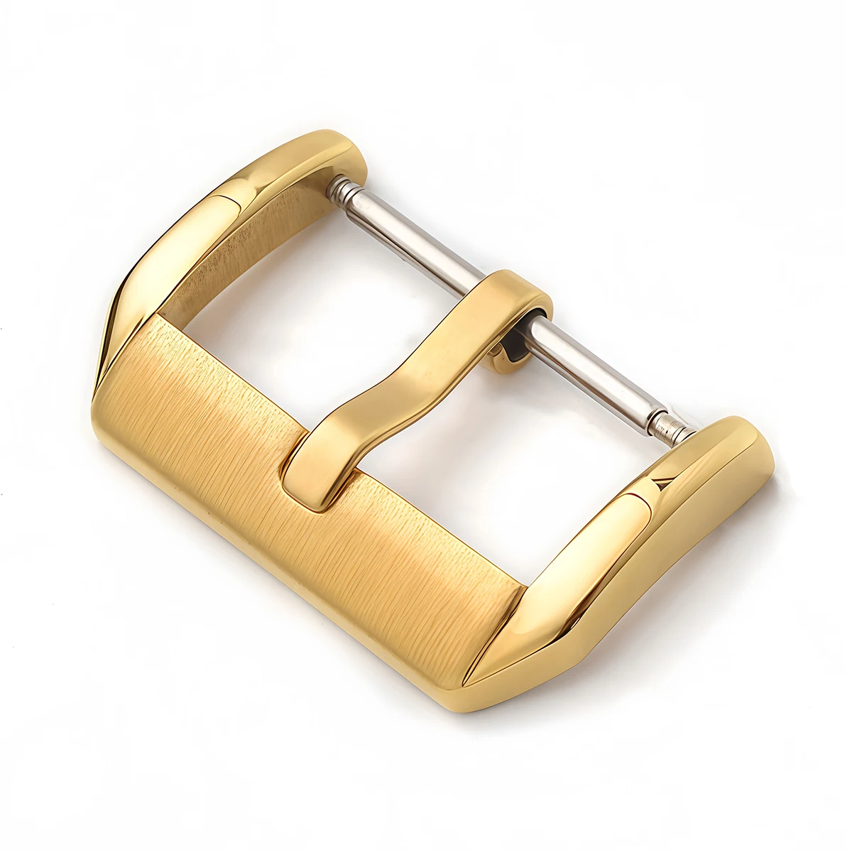 2 Stück 304 Edelstahl Uhrenverschluss Uhrenarmband-Schnalle 10mm-24mm für Lederarmband Ersatzschnalle Uhrenzubehör – Detail 7