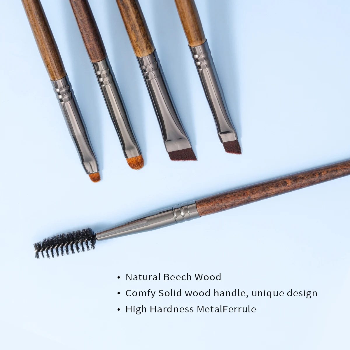 OVW  Liner Makeup Brushes Eyeliner Eyebrow Blending Beauty Make Up Brush Eyebrow Eyeliner Eyeshadow Smudge Brush