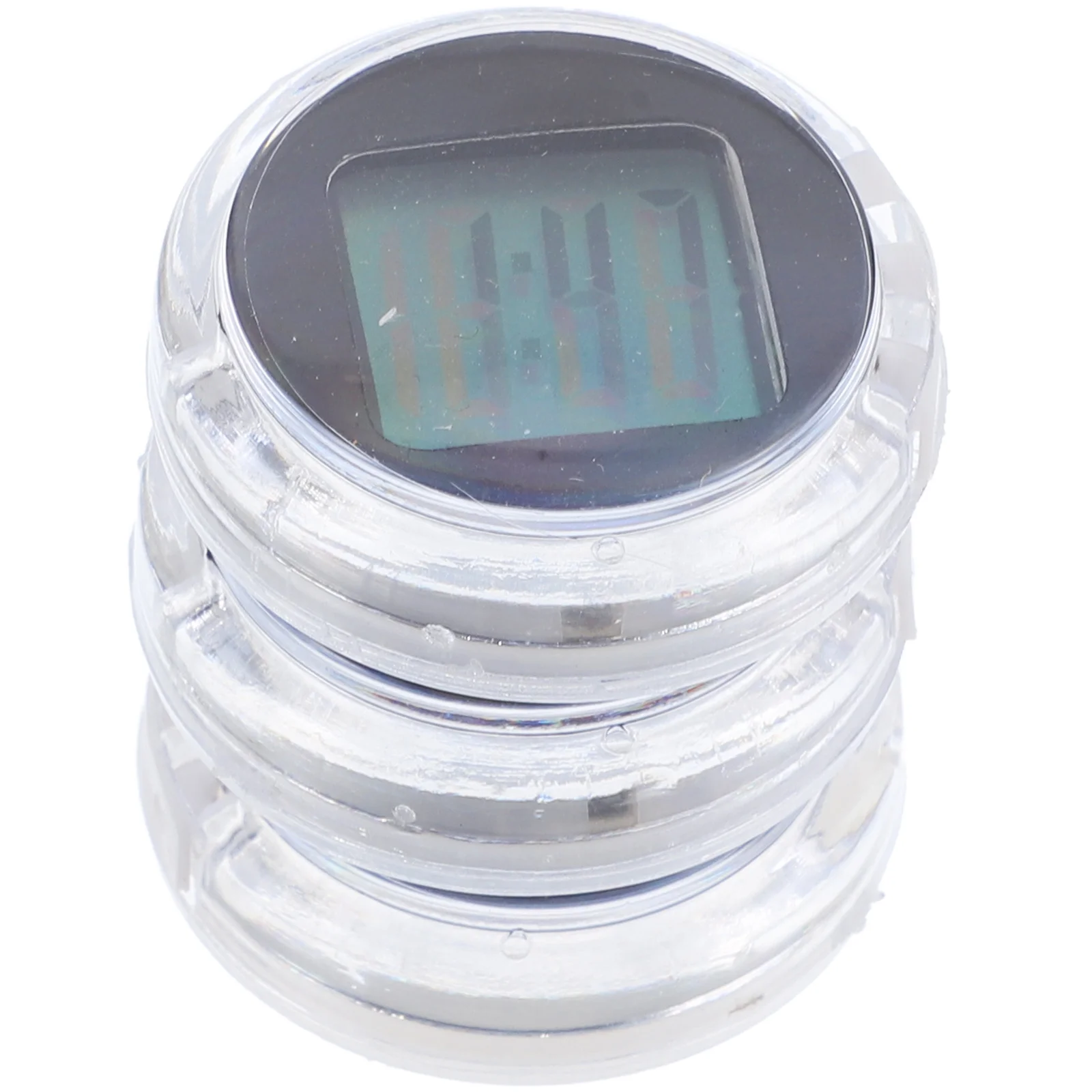 3 قطعة ملحقات الساعة الإلكترونية ساعة إلكترونية صغيرة موثوقة لعصا السيارة والدراجات النارية على استخدام سهل التركيب