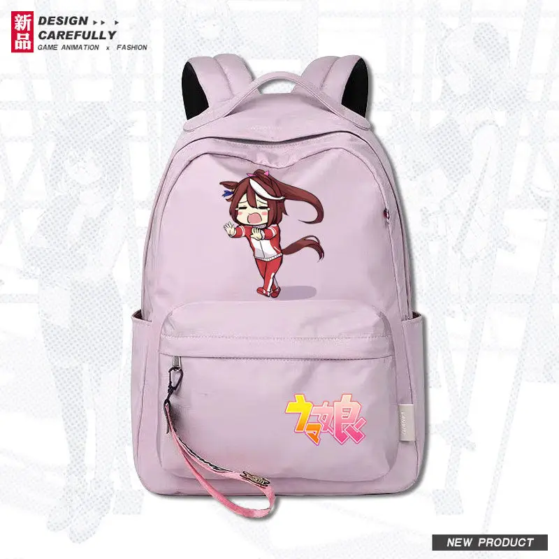 Pretty Derby Anime Merchandise Student Large Capacity Backpack Unisex Double Shoulder Bag TT ANI