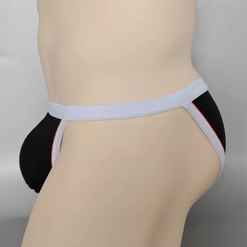 Bulge Pouch Men Thongs Ideal For Beachwear Solid Pattern Underwear For Men Adjustable Sizing Classic Style Comfort Fit