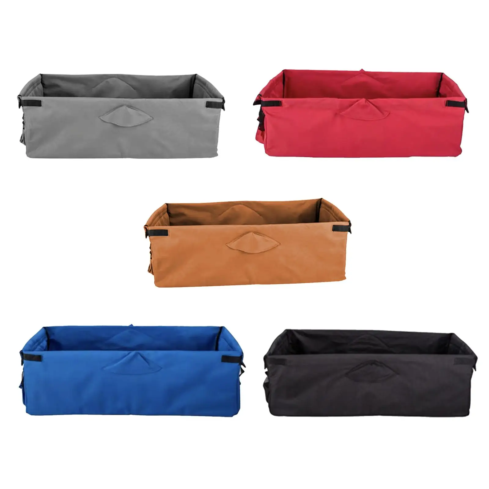 Collapsible Folding Cart Liner Oxford Cloth Garden Cart Hand Push Pull Cart Basket Folding Wagon Cart Liner Trolley Accessories