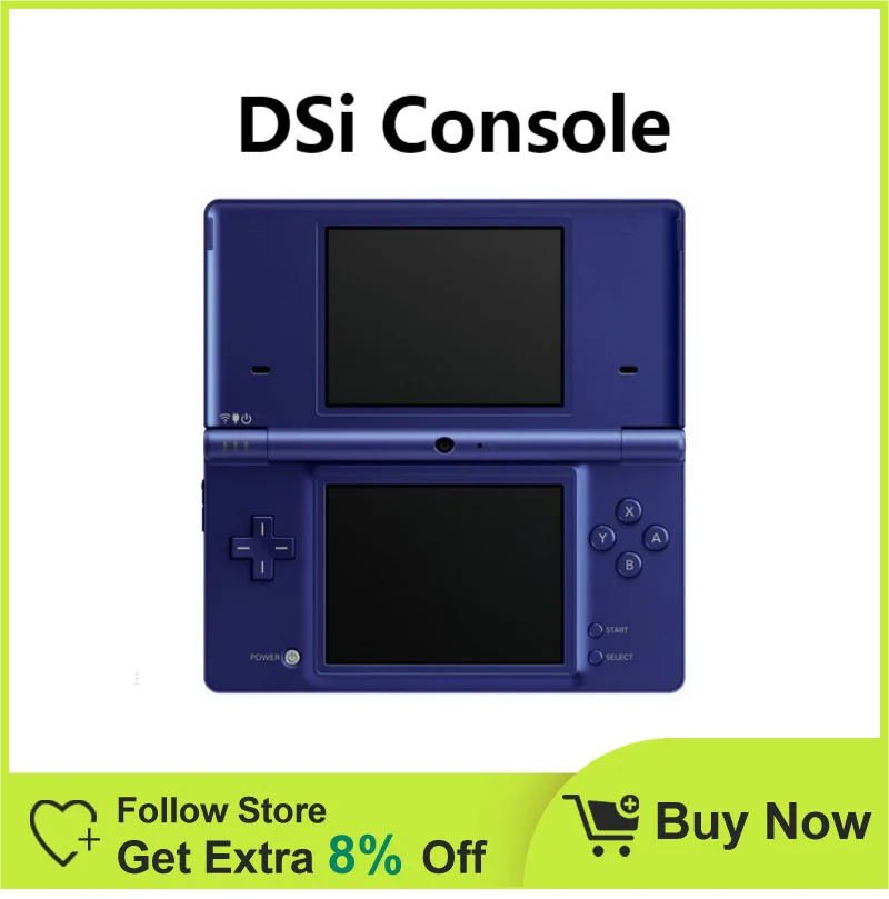 Original Used For DSi Game Console For DSi Palm game With to configure R4+64GB memory card/ Including 7320 free games