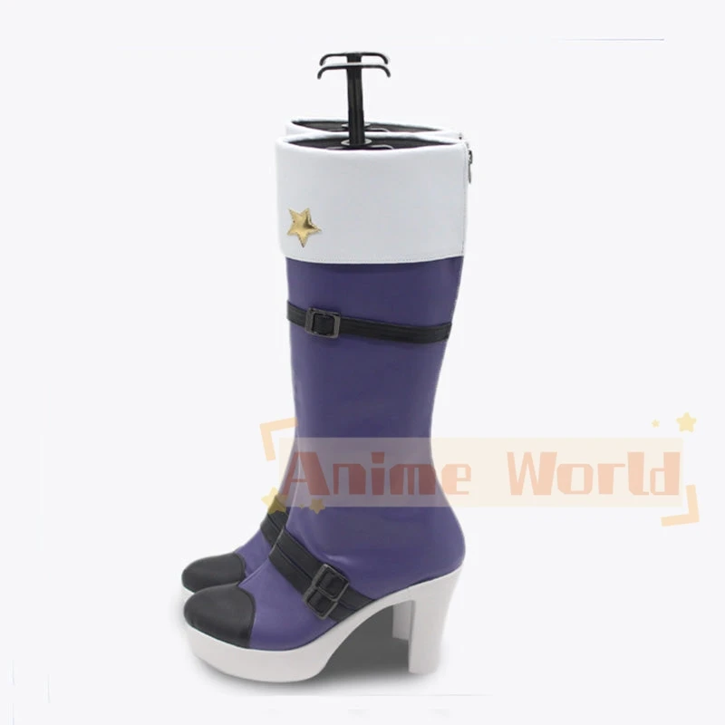 Virtual YouTuber VTuber Dokibird Selen Tatsuki Shoes Cosplay Boots Halloween Carnival Boots Custom Made