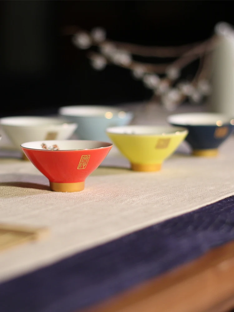 SEALINkSeal Art Society Colección de tazas de cerámica de 7 piezas de honor presidencial - Edición limitada